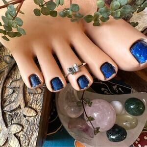 Butterfly Sterling Silver Toe Ring